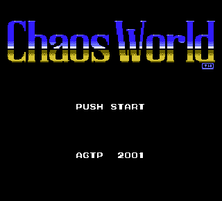 Screenshot Thumbnail / Media File 1 for Chaos World (Japan) [En by Aeon Genesis v0.98F] (Bug Fix)